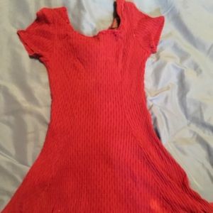 City Triangle mini dress. Burgundy